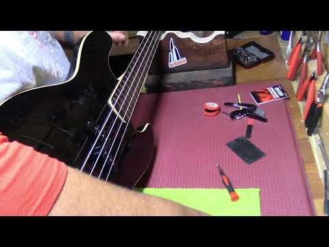 My New-ish Fender Aerodyne Jazz Bass Quick setup and overview
