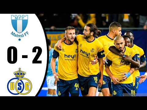 Malmo vs Union Saint-Gilloise 0-2 All Goals & Highlights 27/10/2022 HD