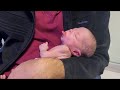 Day 2 Tiny Newborn Baby Cute Hug Feeding Relaxing Time