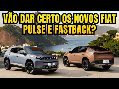 AFINAL, O BRASILEIRO VAI GOSTAR DA NOVA FIAT? PULSE E FASTBACK VÃO MUDAR MUITO...