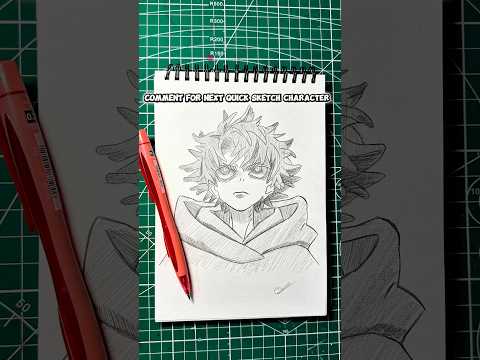 Draw Rudo ❤️✨Gachiakuta#myart#animedrawing #anime #shorts #rudo #gachiakutaanime #drawing #viral