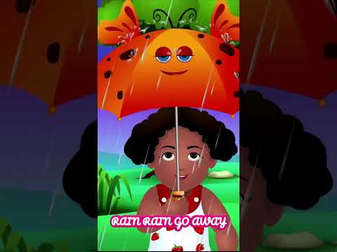 RAIN RAIN GO AWAY☂  | NURSERY RHYME