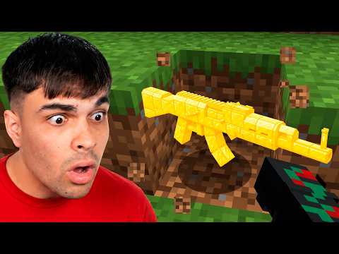 Minecraft pero los Drops son ARMAS