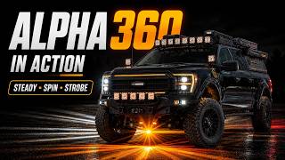 Alpha 360 Watermelon Light In Action | Steady, Spin & Strobe On A Pick