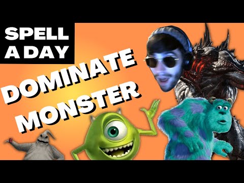 DOMINATE MONSTER | Control Dragons - Spell A Day D&D 5E +1