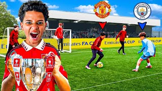 I Entered Kid Ronaldo Into A FA Cup Football Tournament