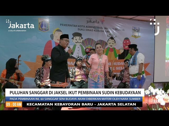 Puluhan Sanggar di Jaksel Ikut Pembinaan Sudin Kebudayaan