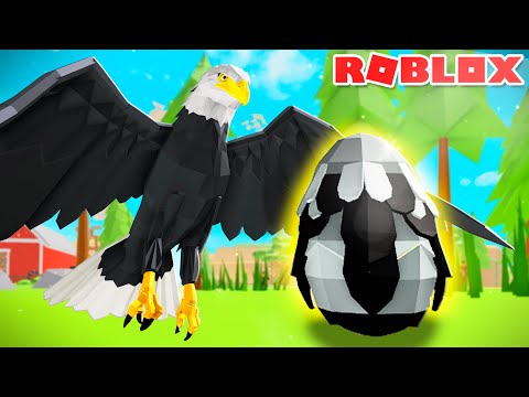NOVA ÁGUIA GIGANTE! ONDE ESTÃO OS OVOS!! | ROBLOX Animal Simulator