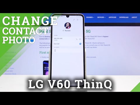 How to Add Photo to Contact in LG V60 ThinQ 5G – Create Contact Photo