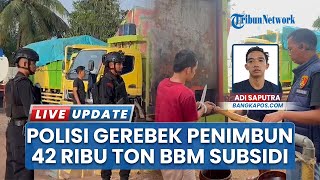 42 Ribu Liter BBM Subsidi Diamankan Kepolisian, Polda Bangka Belitung Tahan 5 Pelaku Penimbunan