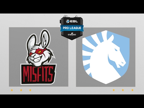 CS:GO - Misfits vs. Team Liquid [Cache] Map 2 - ESL Pro League Season 5 - NA Matchday 3