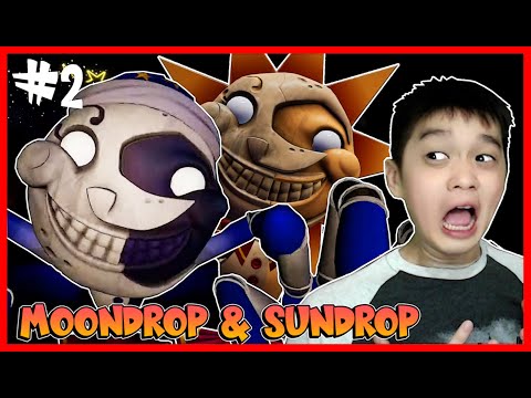 ATUN & MOMON KETEMU MOONDROP & SUNRISE 😱 !! Feat  @sapipurba FNAF Security Breach Indonesia - PART 2