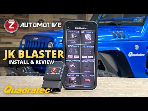 Z Automotive JK Blaster Programmer Install & Demo for 07-18 Jeep Wrangler JK