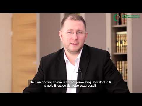Poziv vjernicima (8) - Zabrana uzimanja tuđe imovine - Doc. dr. hafiz Kenan Musić