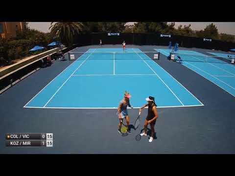 Brittany Collens/Victoria Hu v Maria Kozyreva/Veronica Miroshnichenko - W15 SAN DIEGO