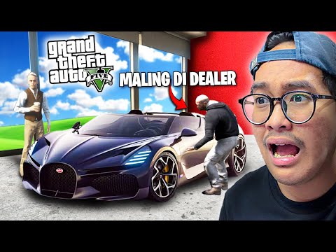 Gua Mencuri SUPERCAR BUGGATI Super KENCANG di GTA 5!