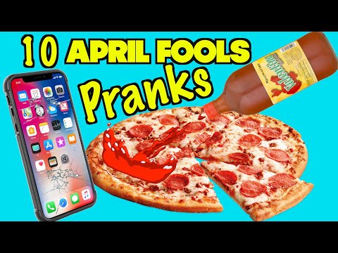 10 Fun Pranks for April Fools Day