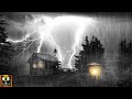 No more sleepless nights! Violent Thunderstorm Sounds with Heavy Thunder and Rain to Sleep, Relax