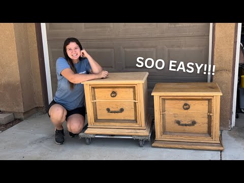 The Perfect Furniture Flip for Beginners || Only a 4 Hour Flip!