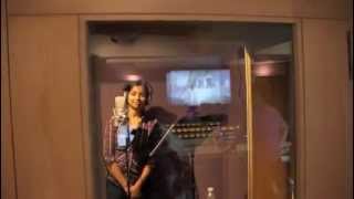 deepak dev and shreya goshal recording sessions chinna chinna