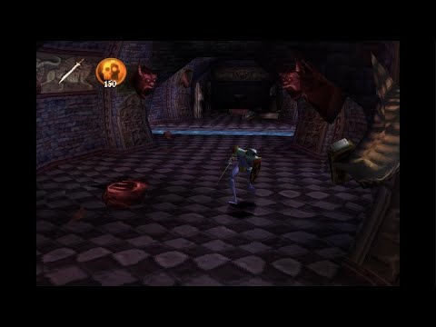 MediEvil ps1 classic, PS5 gameplay first minutes, part 1 graveyard