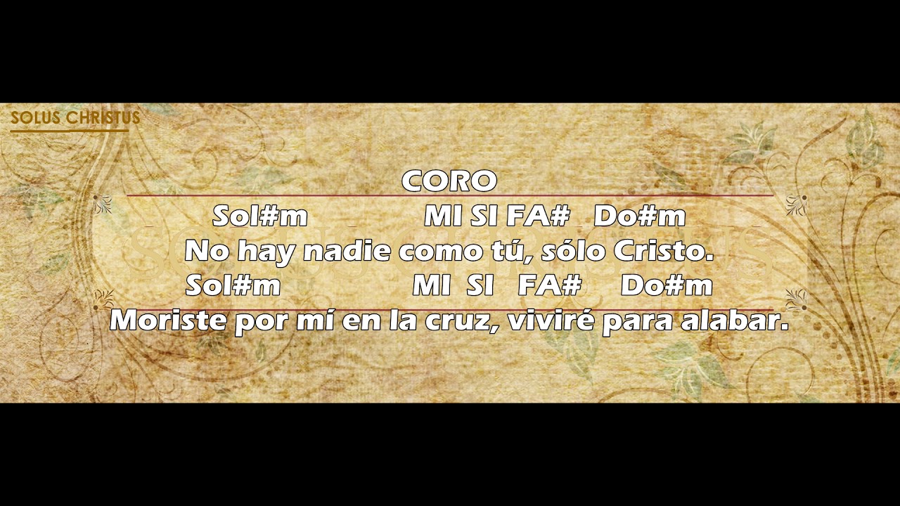 Sólo a Cristo - Hillsong (Acordes)