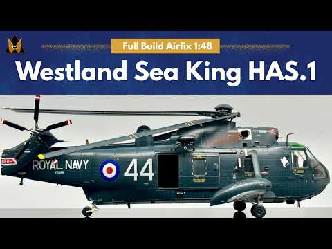 I built the 1/48 Westland Sea King HAS 1Airfix