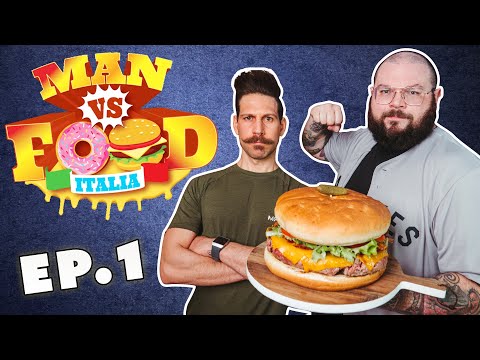 Monster Burger 3.5kg | Man vs Food Italia EP.1 | MochoHf