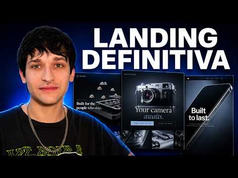 Landing moderna con vídeo IA y scroll reveal: cómo hacer que no parezca hecha con IA