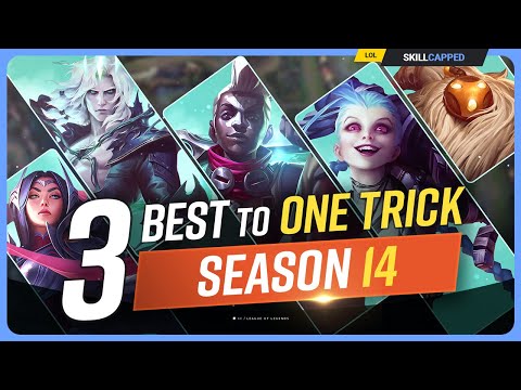 3 NEW BEST CHAMPIONS to ONE TRICK for EVERY Role - Season 14 - League of Legends
