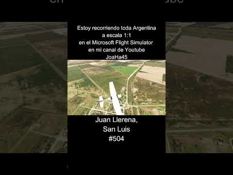 Comenten por donde quieren que pase 🇦🇷 #juanllerena #sanluis #argentina #microsoftflightsimulator