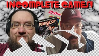Games Impossible To Finish - Robocop (C64) & Mine Storm (Vectrex) - ARG Presents 277