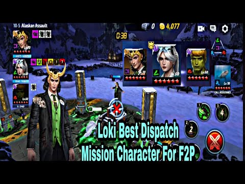 Loki Best Dispatch Mission Character For F2P - Marvel Future Fight