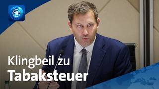 Klingbeil zur Erhöhung der Tabaksteuer