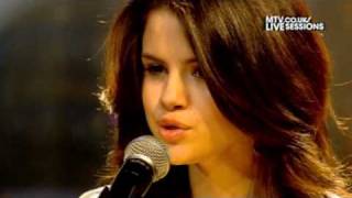 (HD) Selena Gomez &amp; the Scene - Naturally (MTV Session)  Live Session Video (HD)