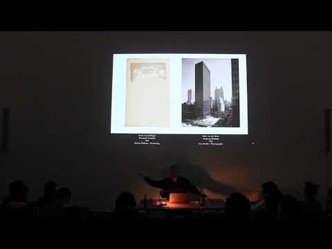 MICHAEL YOUNG - Städelschule Architecture Class (SAC) Lecture Series - February, 2019