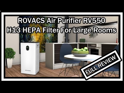 H13 Grade Filter Activated Carbon Filter Element, Compatible For Morento, Hy4866 Air Purifier, Captures Daily Smoke And Pet Odors(1 Pcs) video review thumbnail