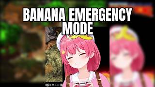 Miko Panics in Donkey Kong Then Bananas Save Her Brain | Sakura Miko