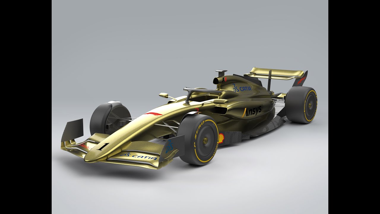 Formula 1 2022 CAD 3D Model