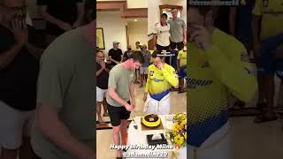 CSK IPL 2022 Adam milne happy birthday celebration | #CSK
