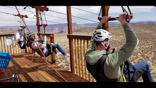 Ziplining Grand Canyon West!!