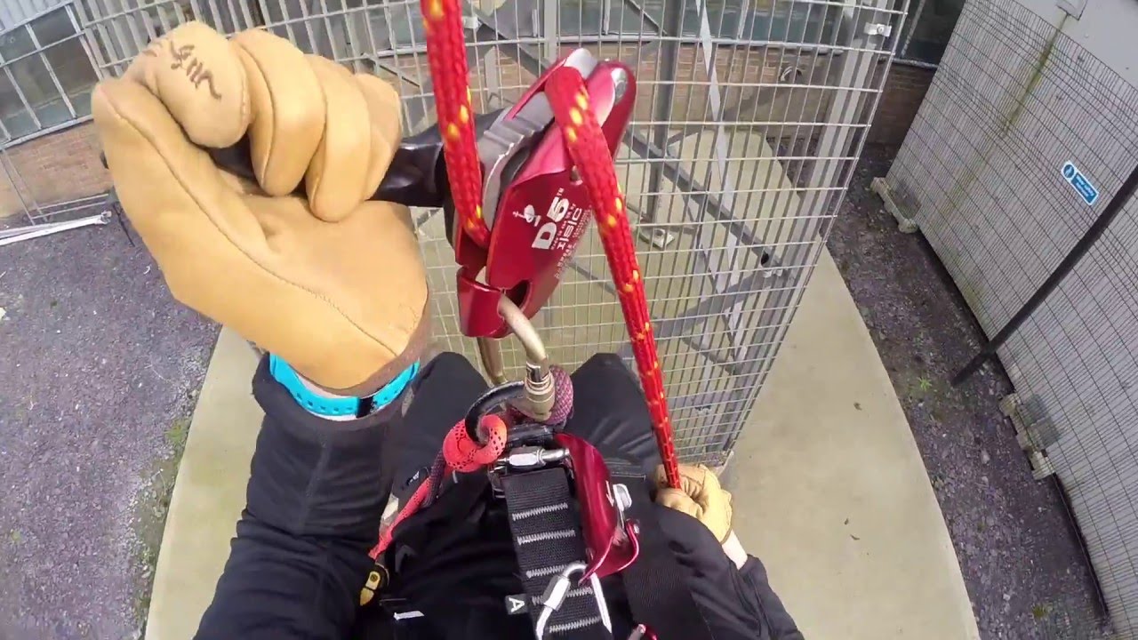 ISC D5 Work Rescue Descender for 1/2" Rope