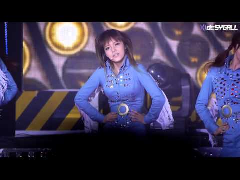 120829 송도 뮤직뱅크 - A.O.A 지민 ELVIS