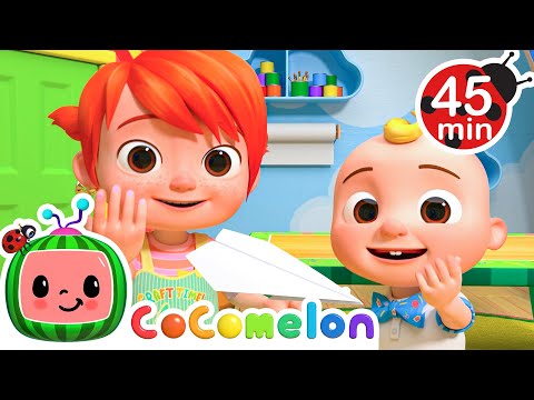 ✈️YoYo's Arts & Crafts Time!  | Cocomelon 🍉 | Kids Learning Songs! |  Sing Along Nursery Rhymes 🎶