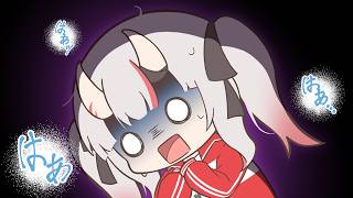 【手描き】おかゆから妹ボイスをリクエストされるお嬢【百鬼あやめ/猫又おかゆ/ホロライブ】