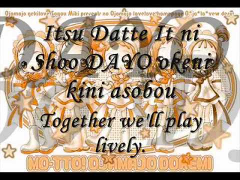 Ojamajo doremi sharp opening full w/ lyrics