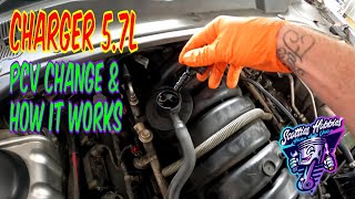 Dodge Charger 5.7L PCV Valve Replacement & How It Works! (DIY Guide)