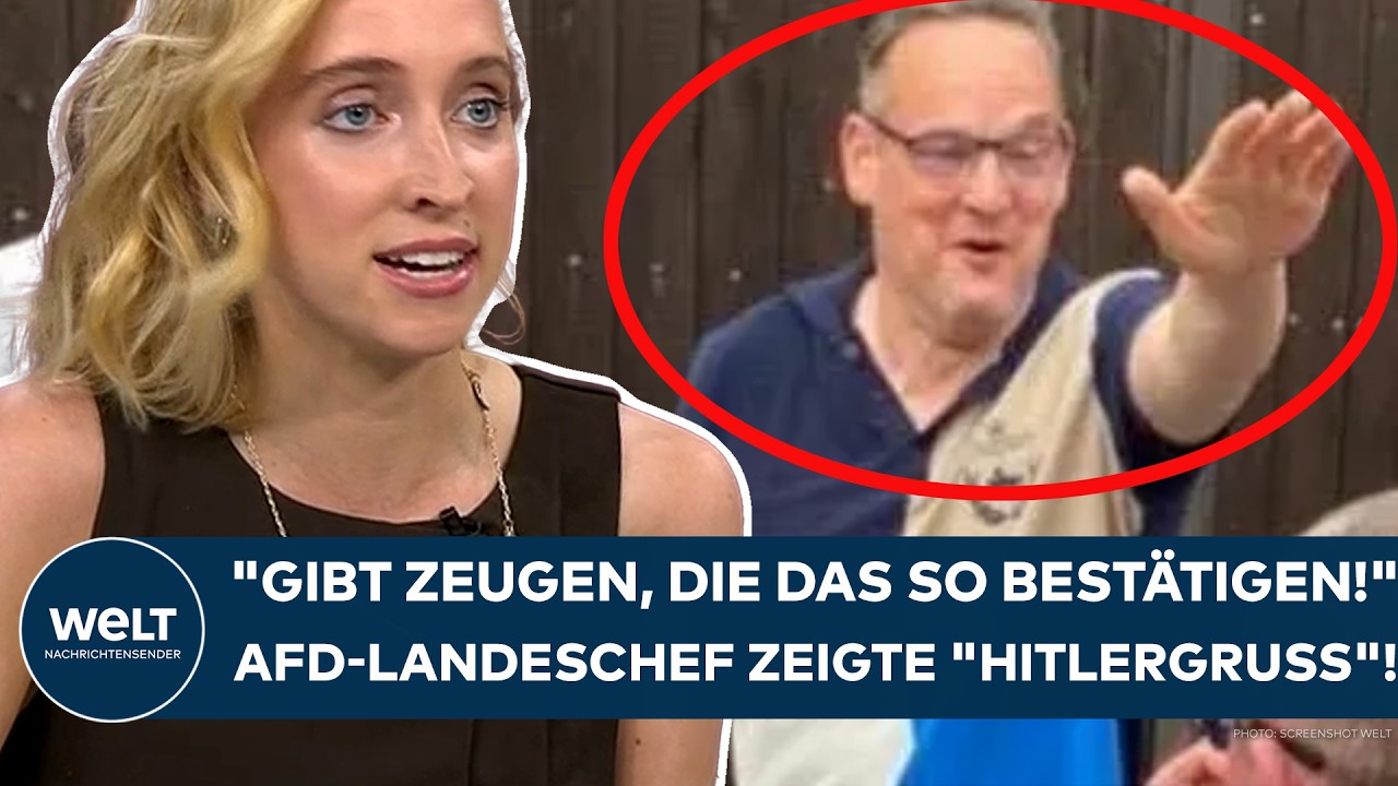 MARTIN REICHARDT: "Gibt Zeugen, die das so bestätigen!" – AfD-Landeschef zeigte "Hitlergruß"!