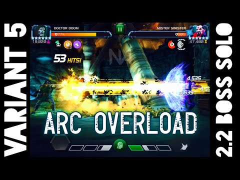 Variant 5 (Blood and Venom) Chapter 2.2 Arc Overload Path and Doctor Doom vs Storm Boss Solo