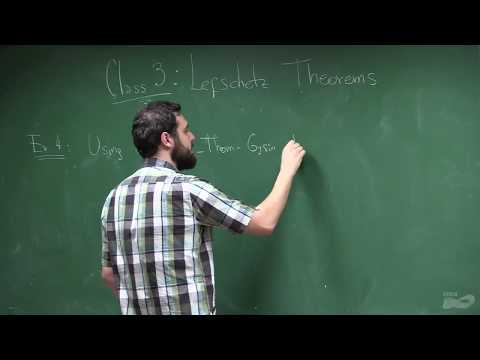 Programa de Doutorado: Hodge Theory - Class 3 - Lefschetz Theorems
